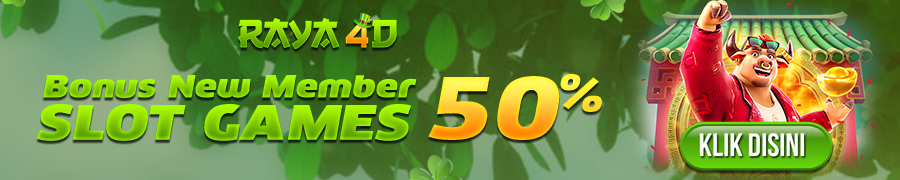 Bonus New member 50% Slot Game Raya4D